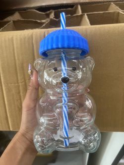 Glass bear cups