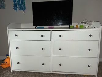 White dresser