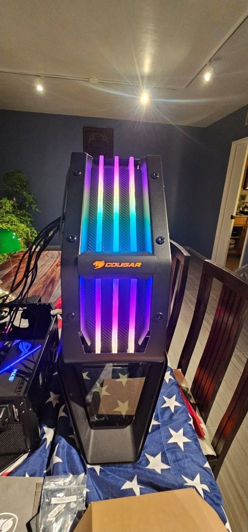 COUGAR Conquer 2 Ultimate Gaming Full Tower Case: i9-14900K Processor With WD_BLACK 2TB (x2) SSD and G.SKILL Ripjaws S5 32GB (x2) DDR5