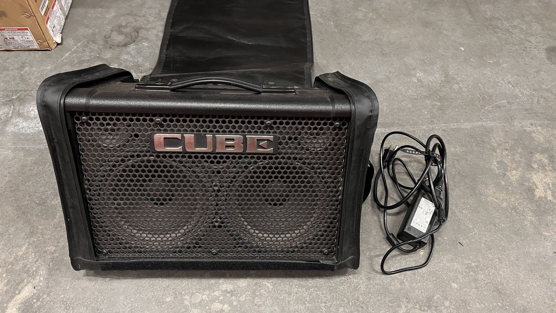 Roland Cube Street EX with upgraded Jensen Vintage speakers