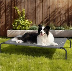 Bedsure Outdoor Elevated Dog Bed Large