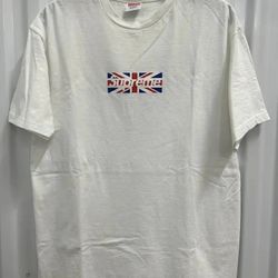 Supreme Union Jack Box Logo Tee