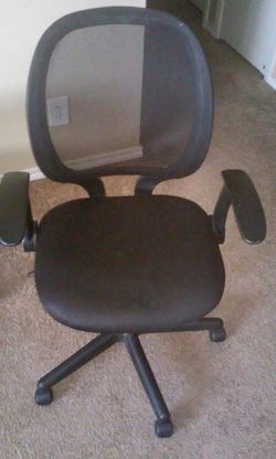 Black Rolling Chair