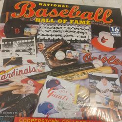 Baseball Calendar Collectibles 