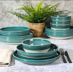 Stoneware 16 Piece Dish Set