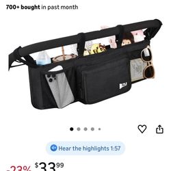 Double Stroller Organizer 