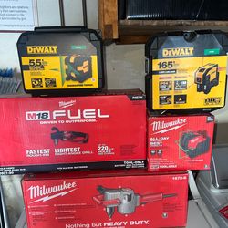Milwaukee Tools All brand new