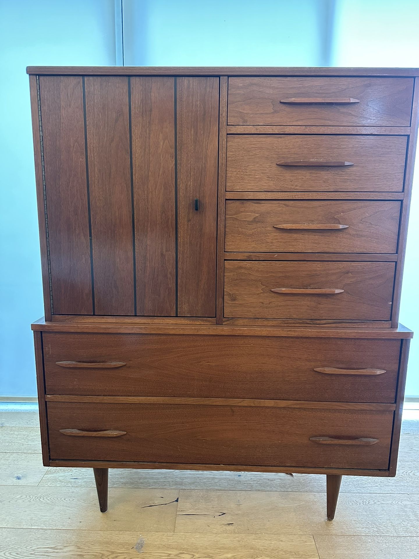 Mid- Century Highboy Dresser