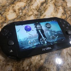 Playstation PS Vita Black 2000 Series Mod--bed Playstation Psp Video Game Console Ps vita