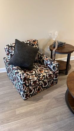 One Sofa One Love Seat One Chair With Throw Pillows