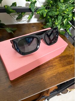Black on black glasses