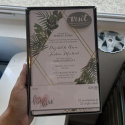 Wedding invitations 