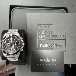 Bell & Ross BR V3 43mm Chronograph 