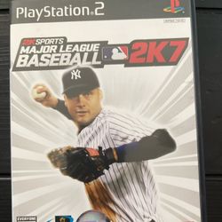 PS2 2K7 Sports MLB 