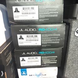 New In Box JL Audio Amplifiers 