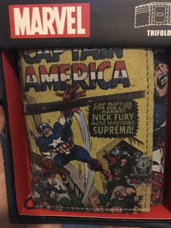 Captain America trifold Wallet