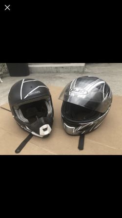 Motorcycle Helmets $ 50 EACH!! ⛑