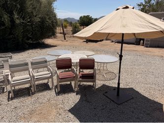 PATIO FURNITURE LOT - USED FURNITURE