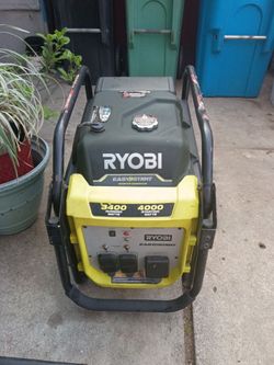 Ryobi 4000watt generator