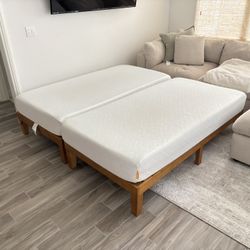 2 Twin Mattresses & Frames
