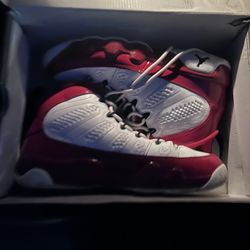 Air Jordan 9 “White/Red/Black