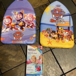 TWO TODDLER SWIMWAYS TODDLER SURF / BOOGIE BOARDS - SEE DESCRIPTION FOR PRICES 