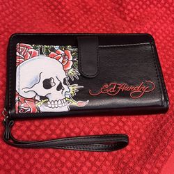 Ed Hardy 💀 Women’s Wallet -black