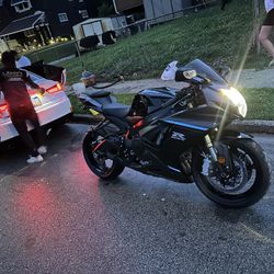 Black Suzuki Motorcycle 2024 