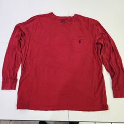 Polo Ralph Lauren Classic-Fit L/S pocket T-shirt signature embroidered pony logo