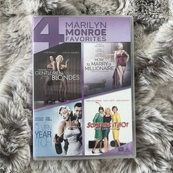 Marilyn Monroe Movies DVDS