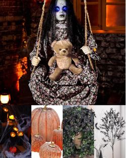 TAKE IT ALL FOR ONLY $45! Creepy Halloween Scene Decorations