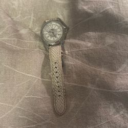 Juicy Couture Watch With Leather Strap