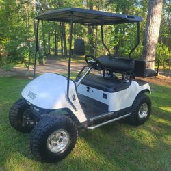 2001 Lifted EZGO TXT Golf Cart