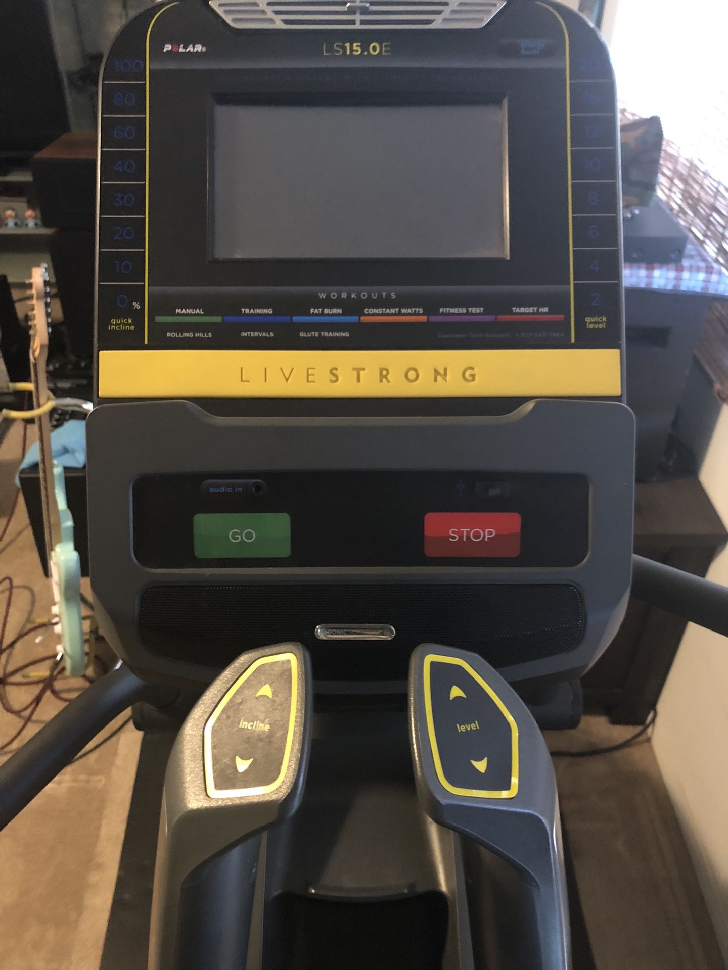 LIVESTRONG  LS15.0E Power Incline Elliptical Machine