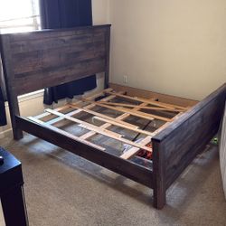 King size bed frame ( no Mattress )