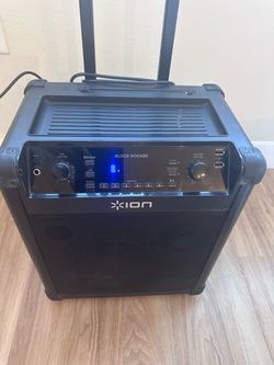 ION Block Rocker portable wireless speaker system.