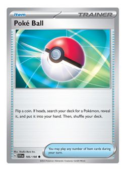 Pokemon Item Cards 