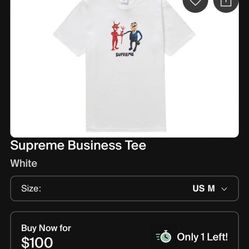 Supreme Business Tshirt 