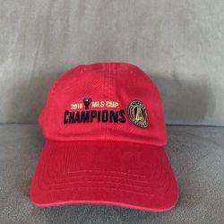 Atlanta United FC 2018 MLS Cup Champions Adult One Size Hat Like New Condition 
