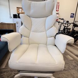 Dowinx Big and Tall Office Chair with Pocket Spring Cushion,High Back Computer Gaming Chairs with Adjustable Armrests,Executive Desk Chairs with Lumba