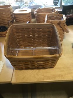 Longaberger desk organizer