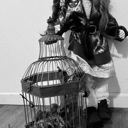 Haunted Doll With Cage