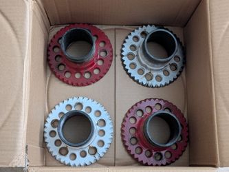 13x7 Spoke Wire Wheels