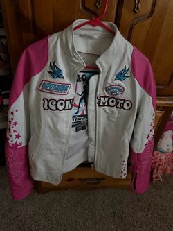 Size Large Icon Bombshell ago-go Motorcycle Jacket