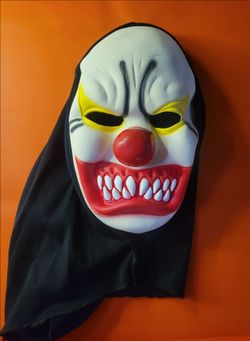 Halloween Clown Mask_$5 New