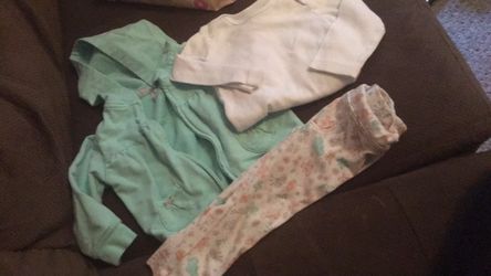 12 month-1 outfit wore once practically new