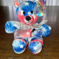 Belle the Philadelphia Bear – Planet Earth Plush (Patriotic Edition)