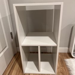 White Shelf Organizer