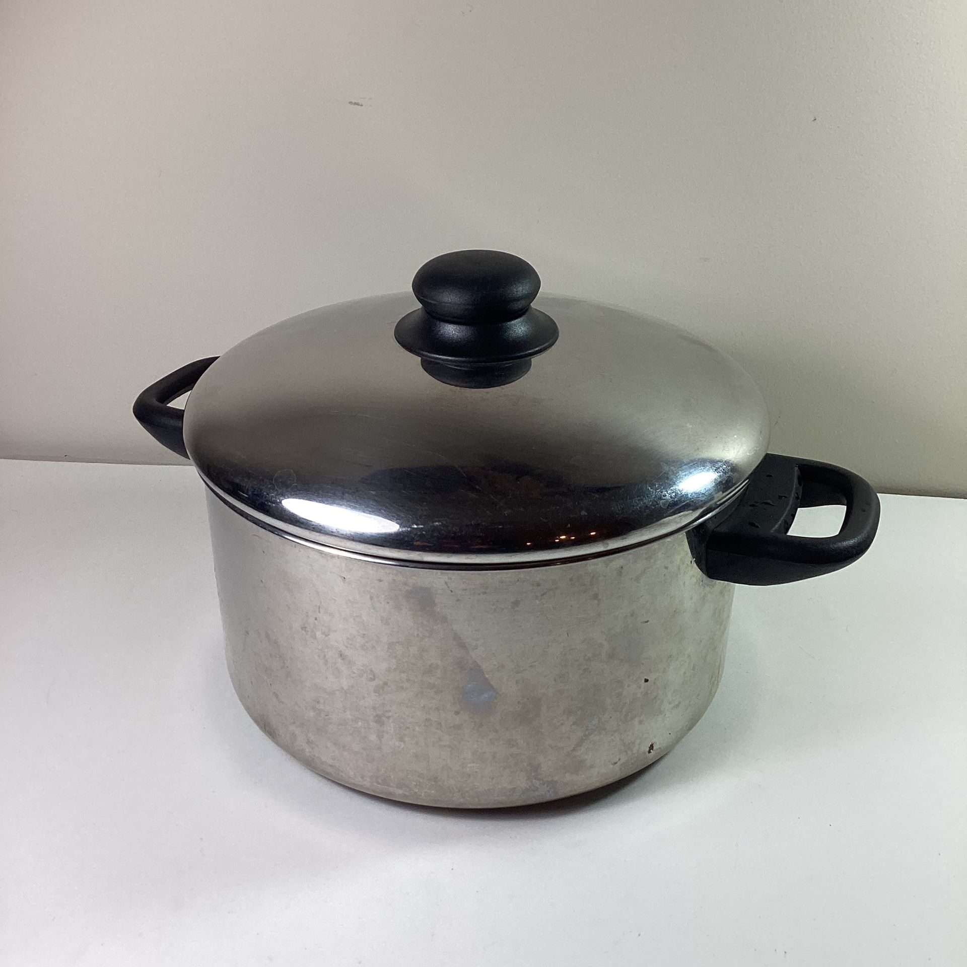 Stainless Steel 6 Qt Pot Dutch Oven with Lid Tools Of The Trade