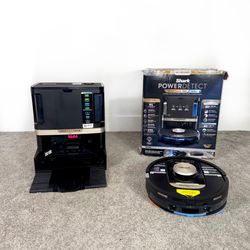 Shark PowerDetect NeverTouch Pro Robot Vacuum & Mop Combo, Self-Emptying & Self-Refilling with Self-Clean Pad 